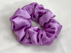 purple scrunchie